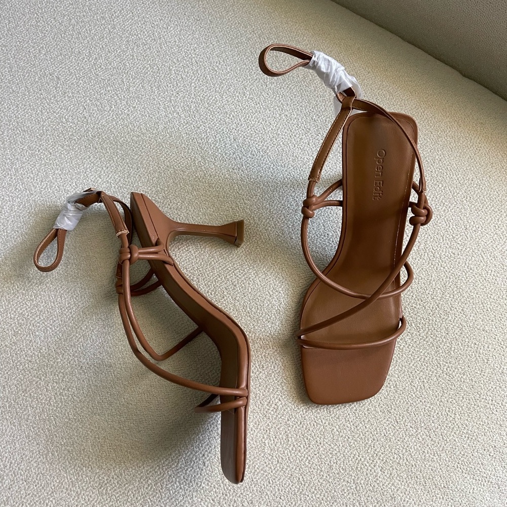 Nordstrom Open Edit Reggie Sandal Heel